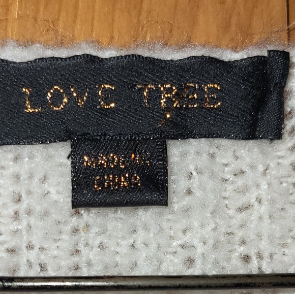 Love Tree Cream Color Sweater - Picture 3 of 4